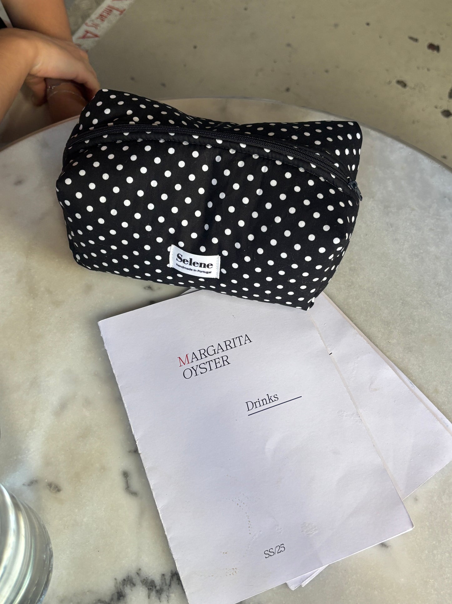 Dark Polka Dots 🖤 Small