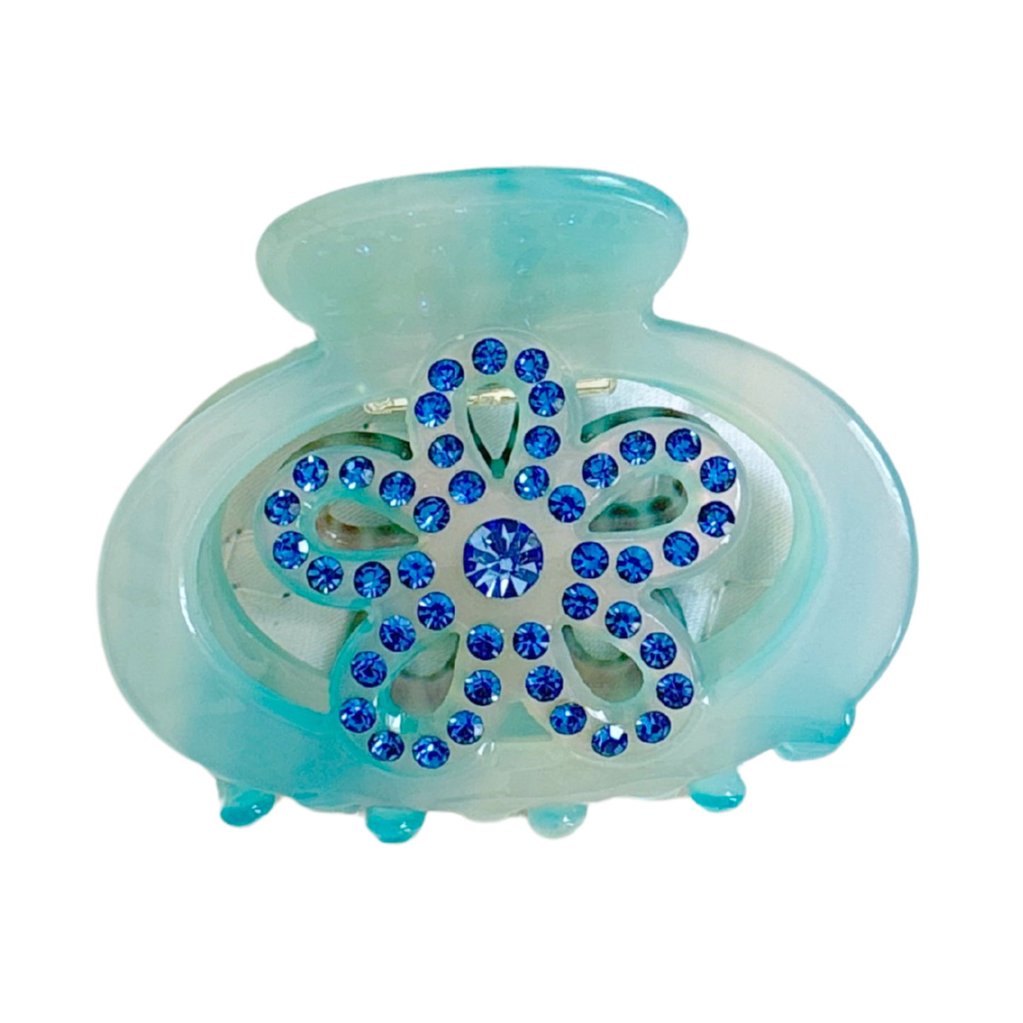 Nicky Sparkle Flower Hair Claws