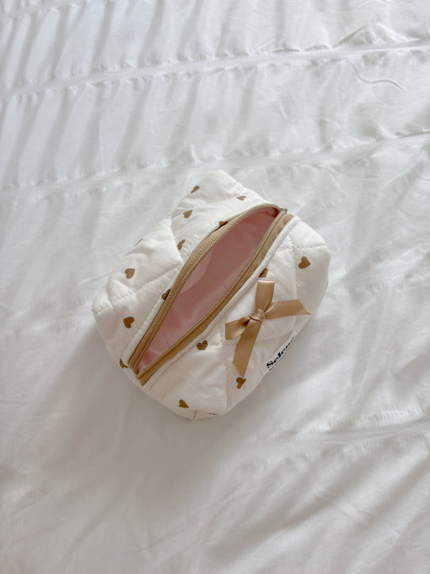 Caramel hearts 🤎 Mini Pouch