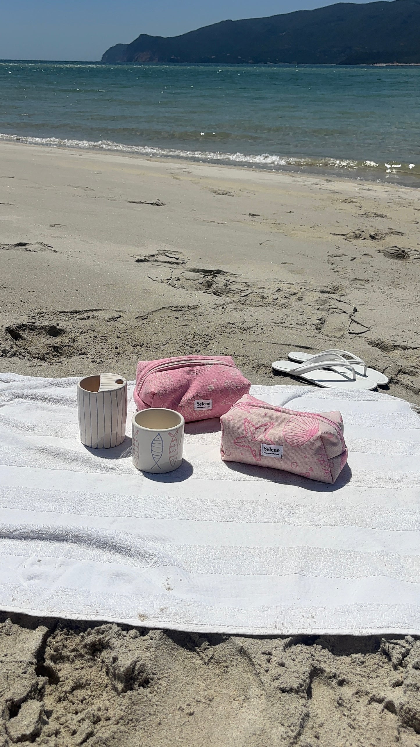 Pink Coastal 💗🐚⭐️ Beauty Case