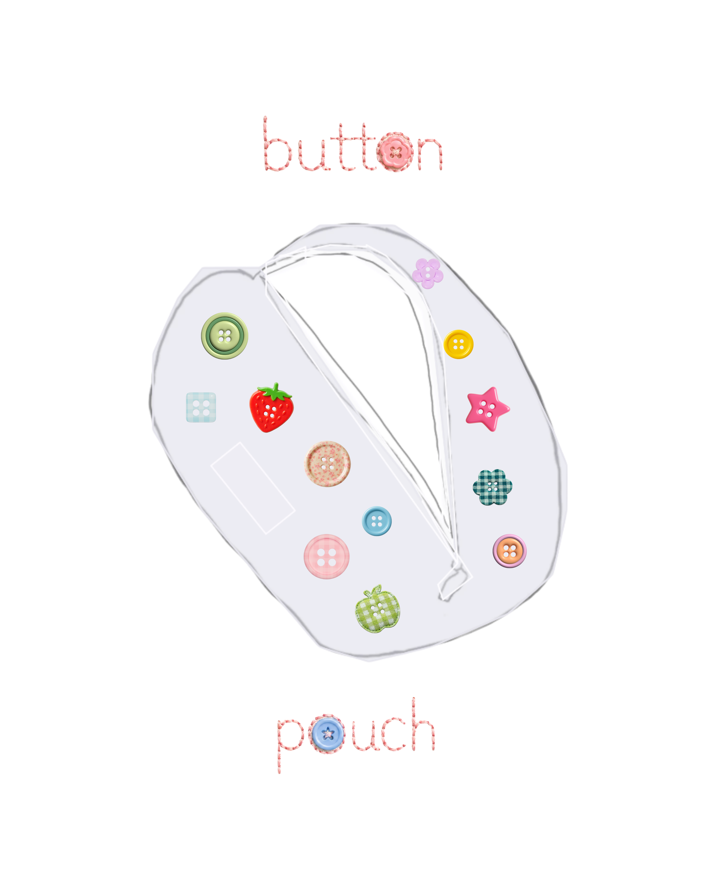 Custom Button Pouch