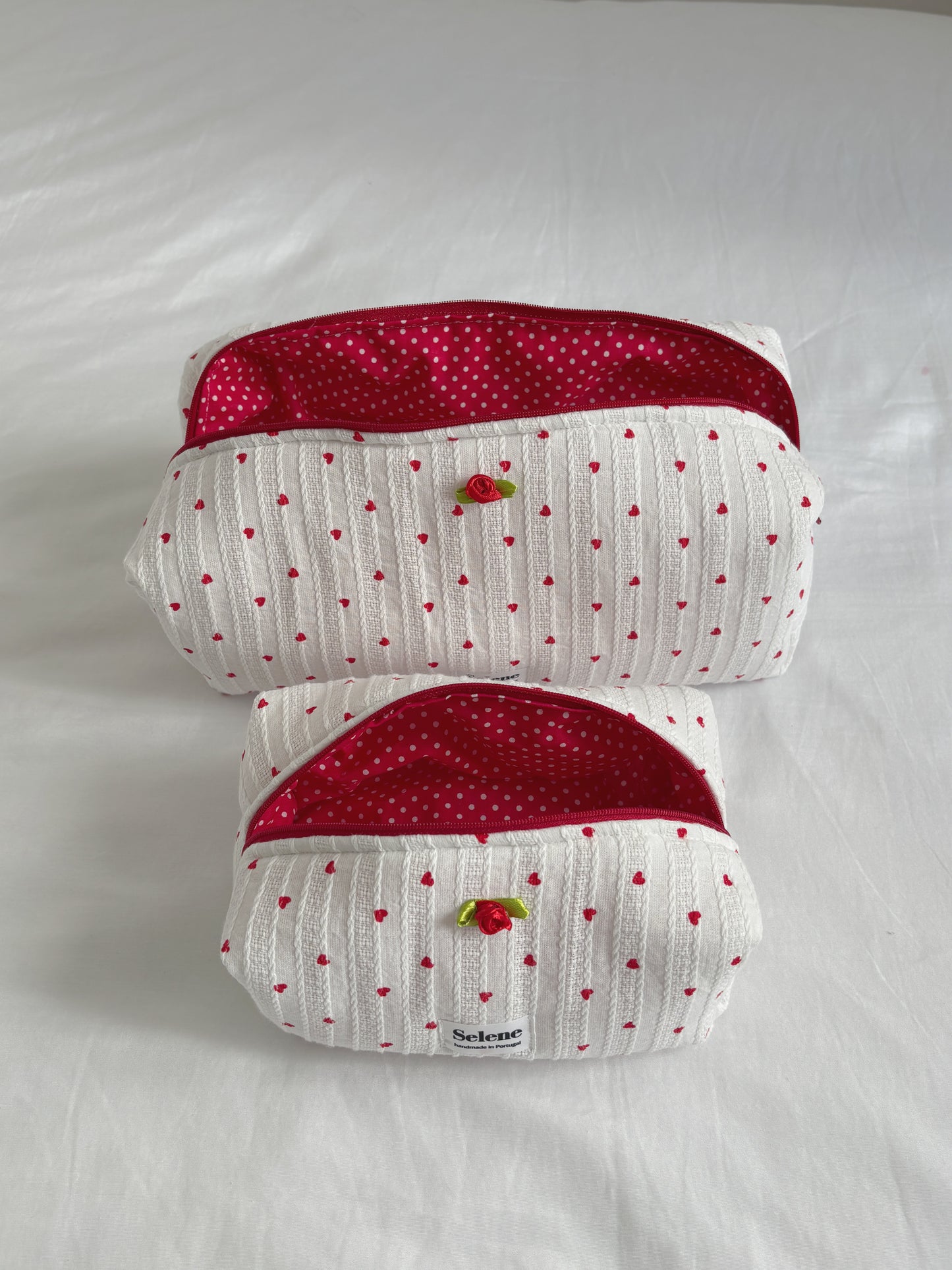 Hearts Lace Pouch 🥀