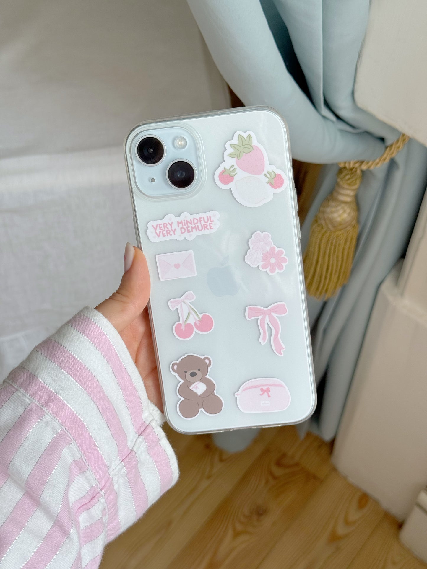 Combo Case + Sticker Sheet 🎀