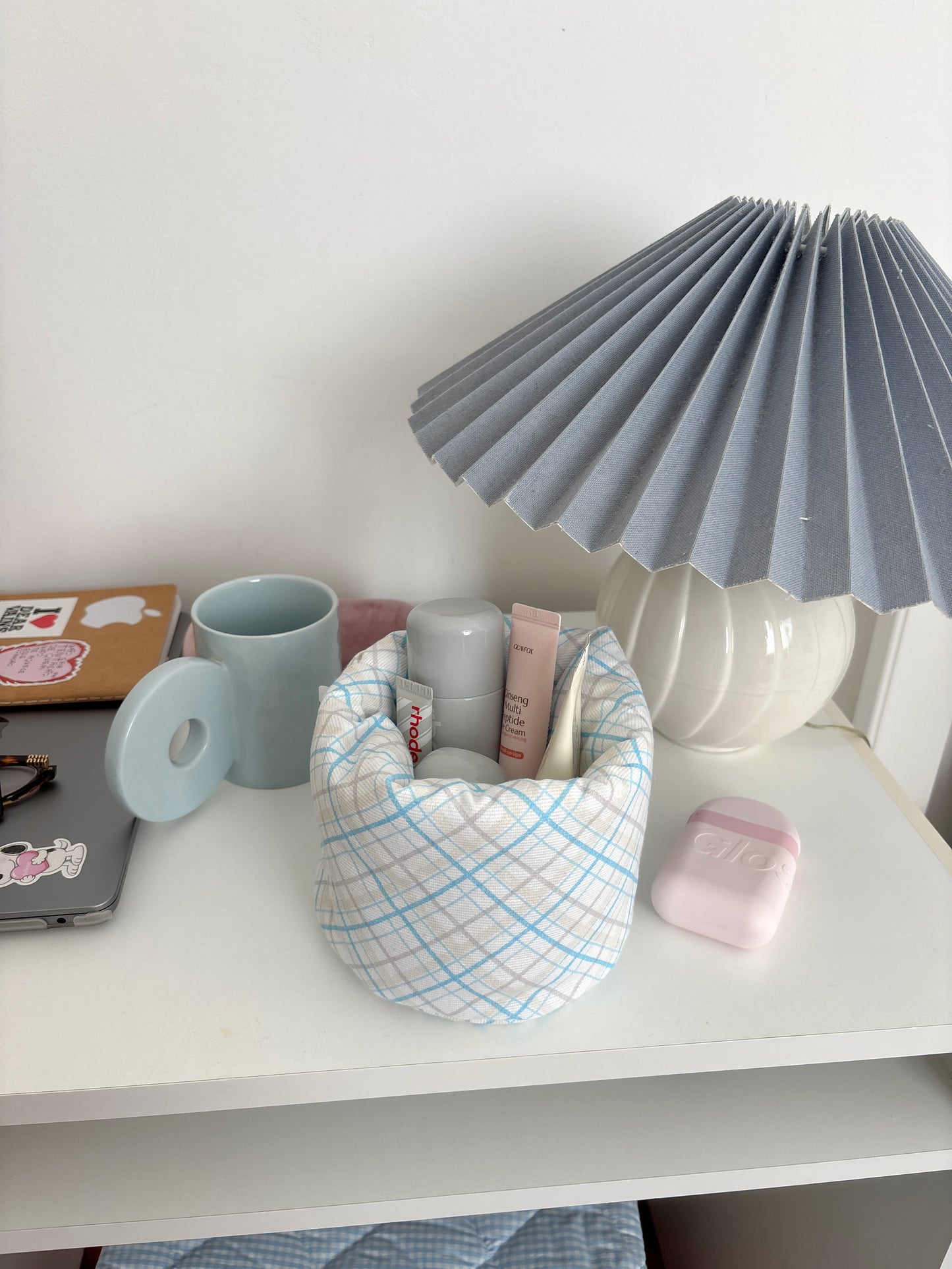 Cozy 🩵🤎 basket