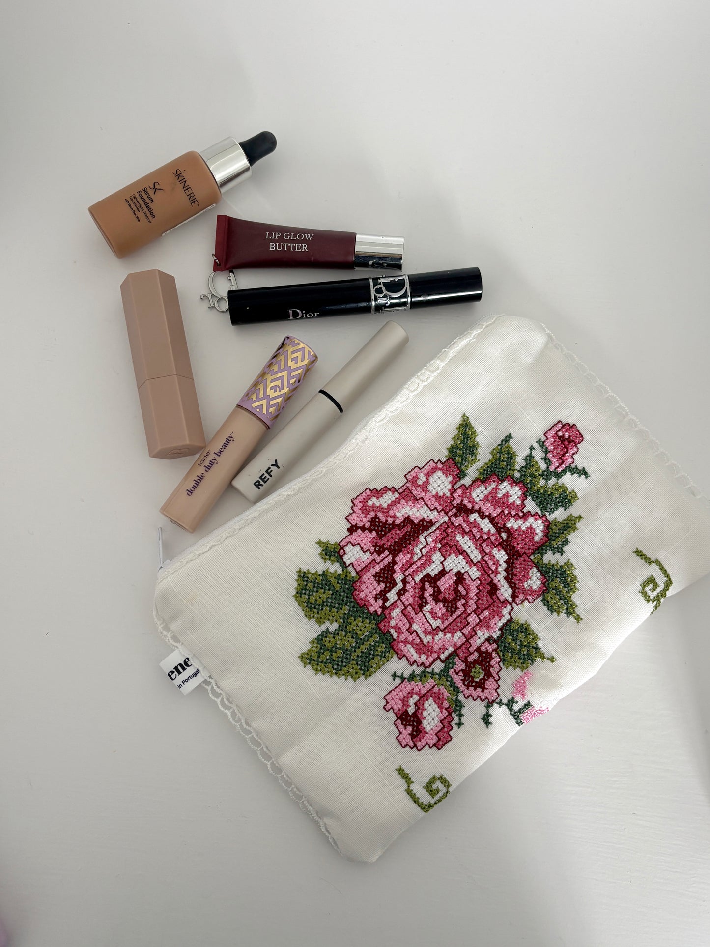 Granny Cross-Stitch 🌸 (limited edition) Flat Pouch