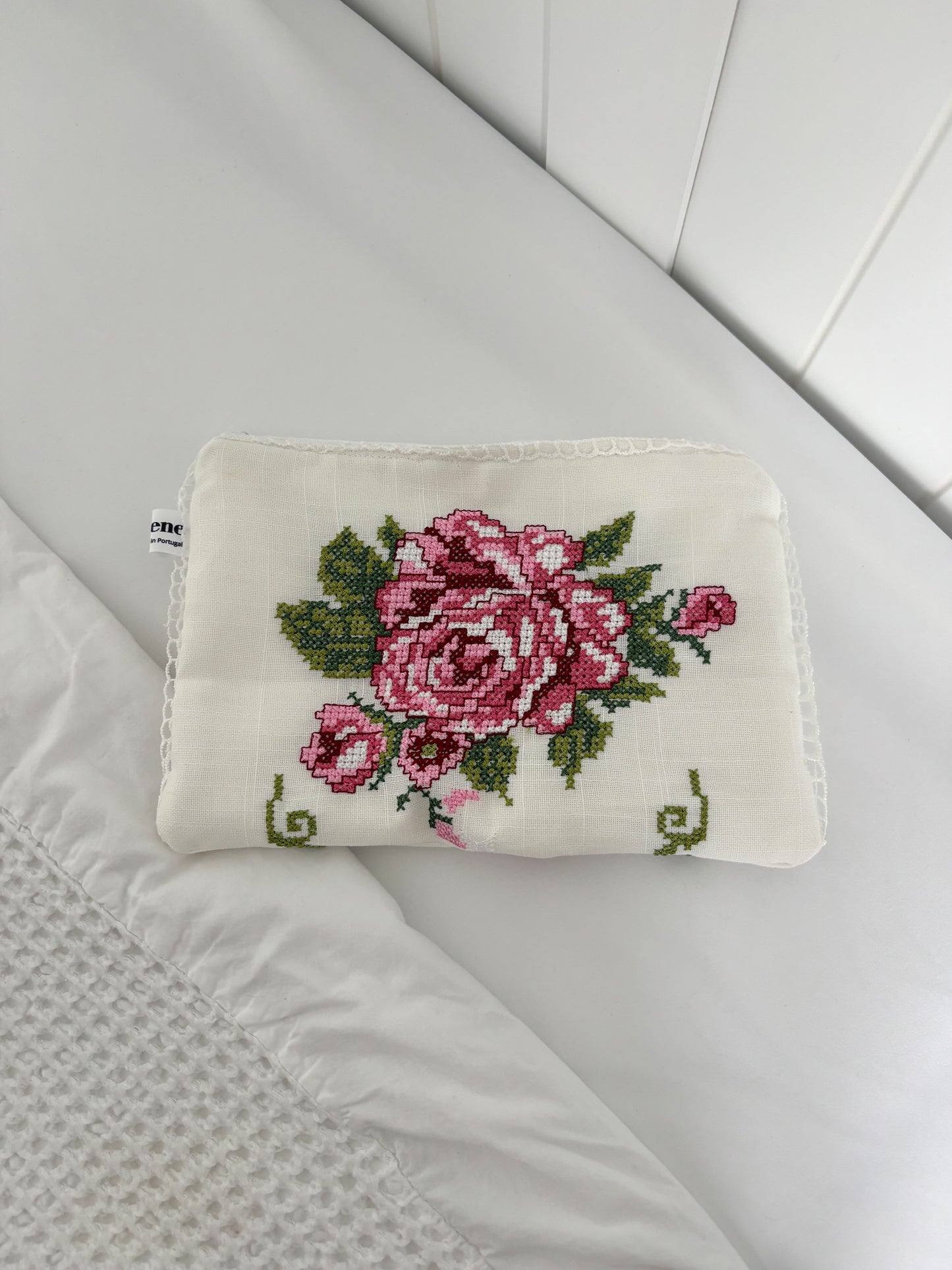 Granny Cross-Stitch 🌸 (limited edition) Flat Pouch