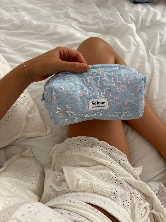 Aquamarine beauty case 🩵🧜‍♀️ Small