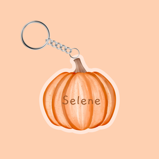 Selene Pumpkin Keychain
