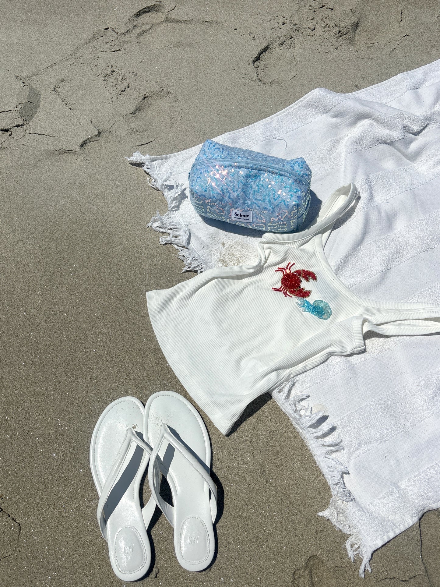 Aquamarine beauty case 🩵🧜‍♀️ Small