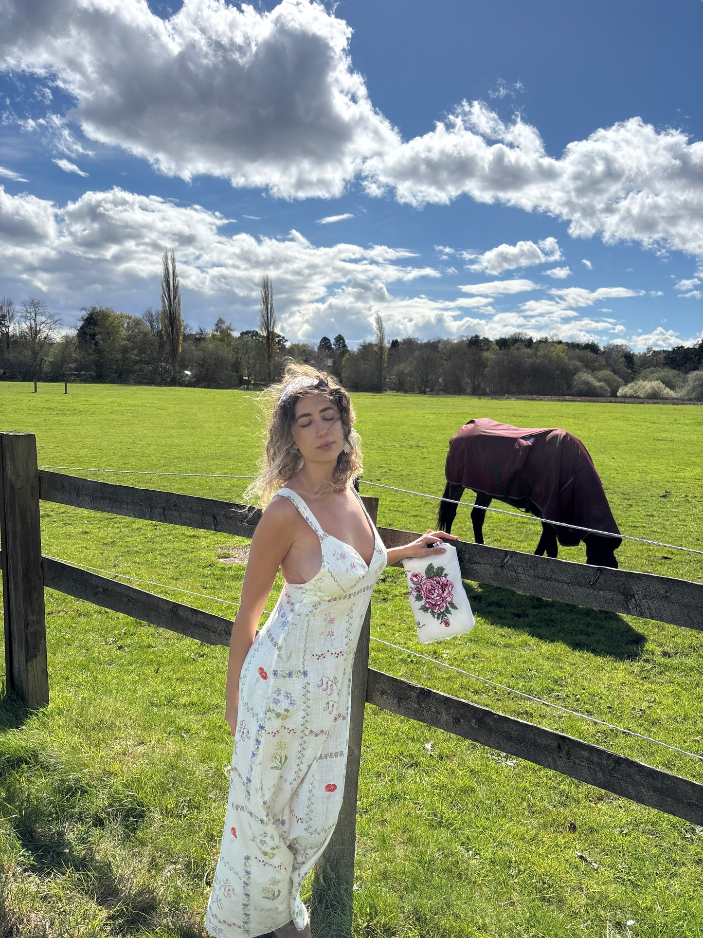 Granny Cross-Stitch 🌸 (limited edition) Flat Pouch