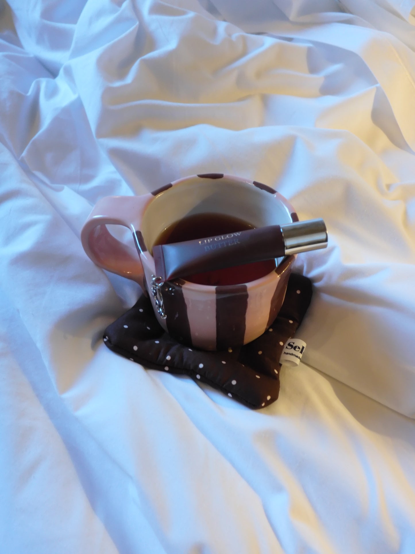 Polka Dot Coaster 🤎