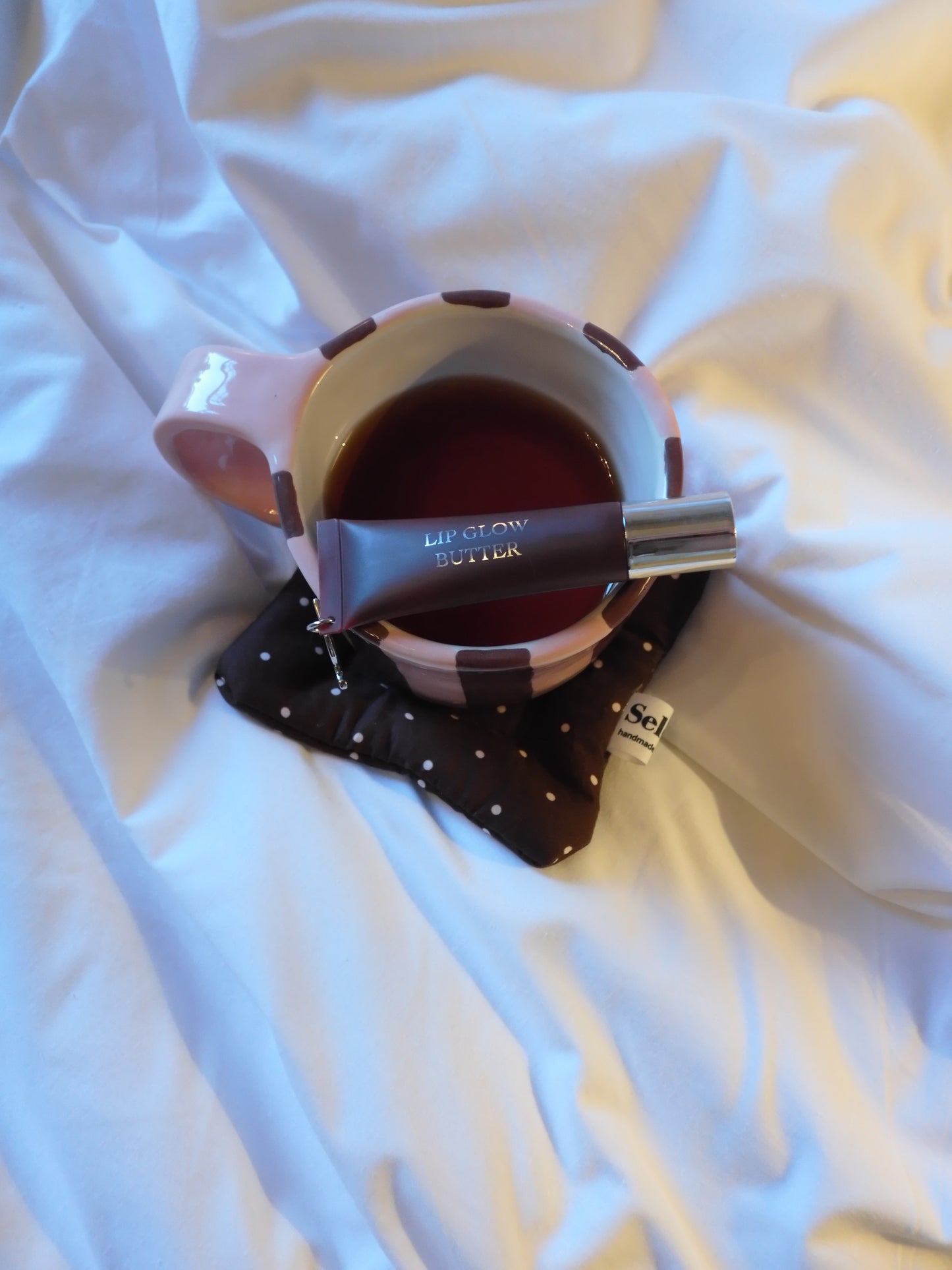 Polka Dot Coaster 🤎