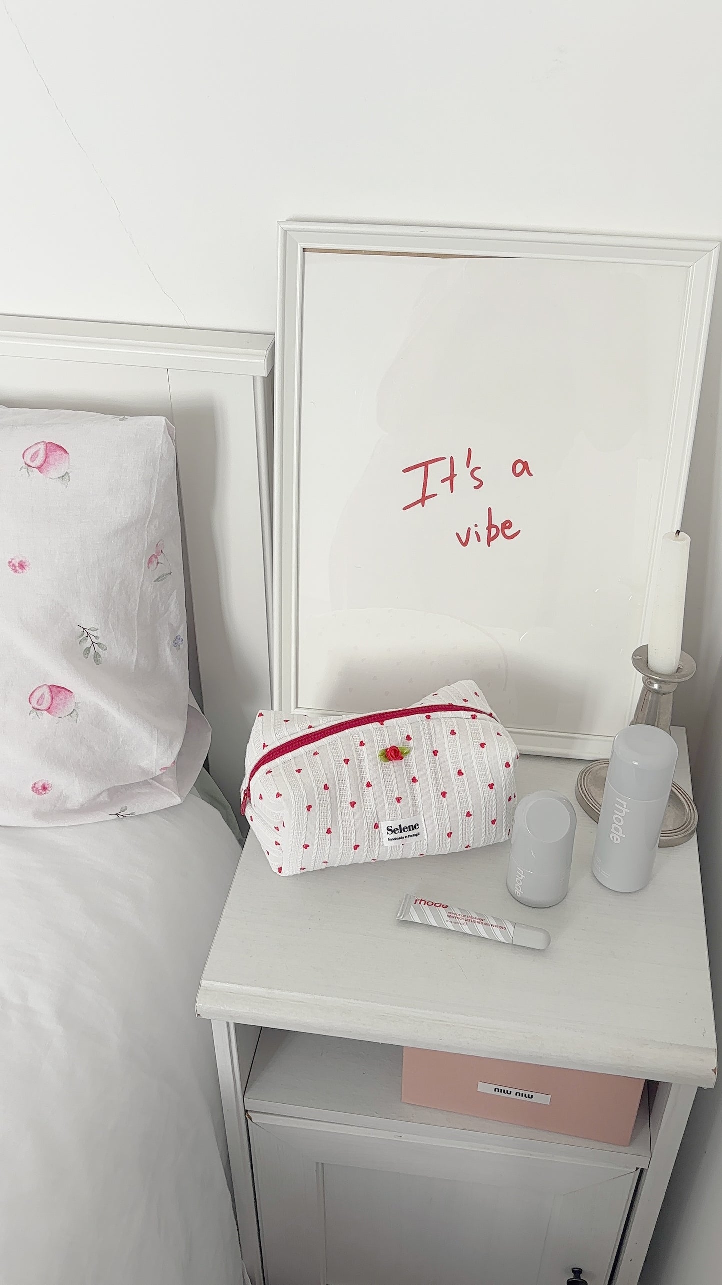 Hearts Lace Pouch 🥀