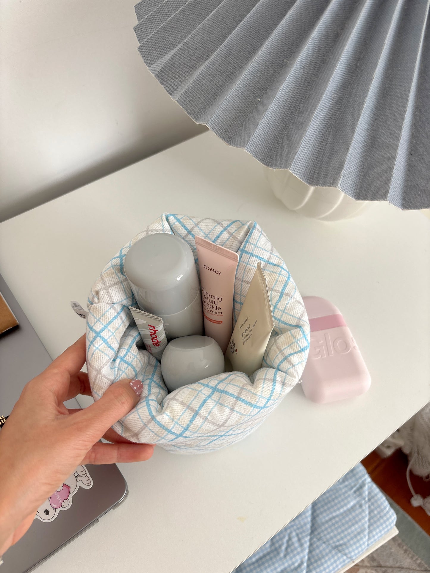 Cozy 🩵🤎 basket