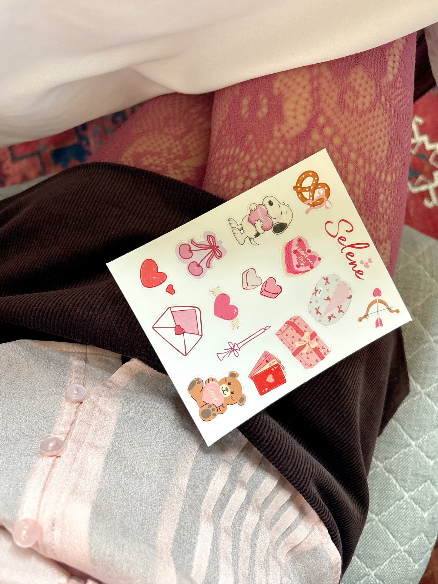 Selene Valentine's Stickers 💌