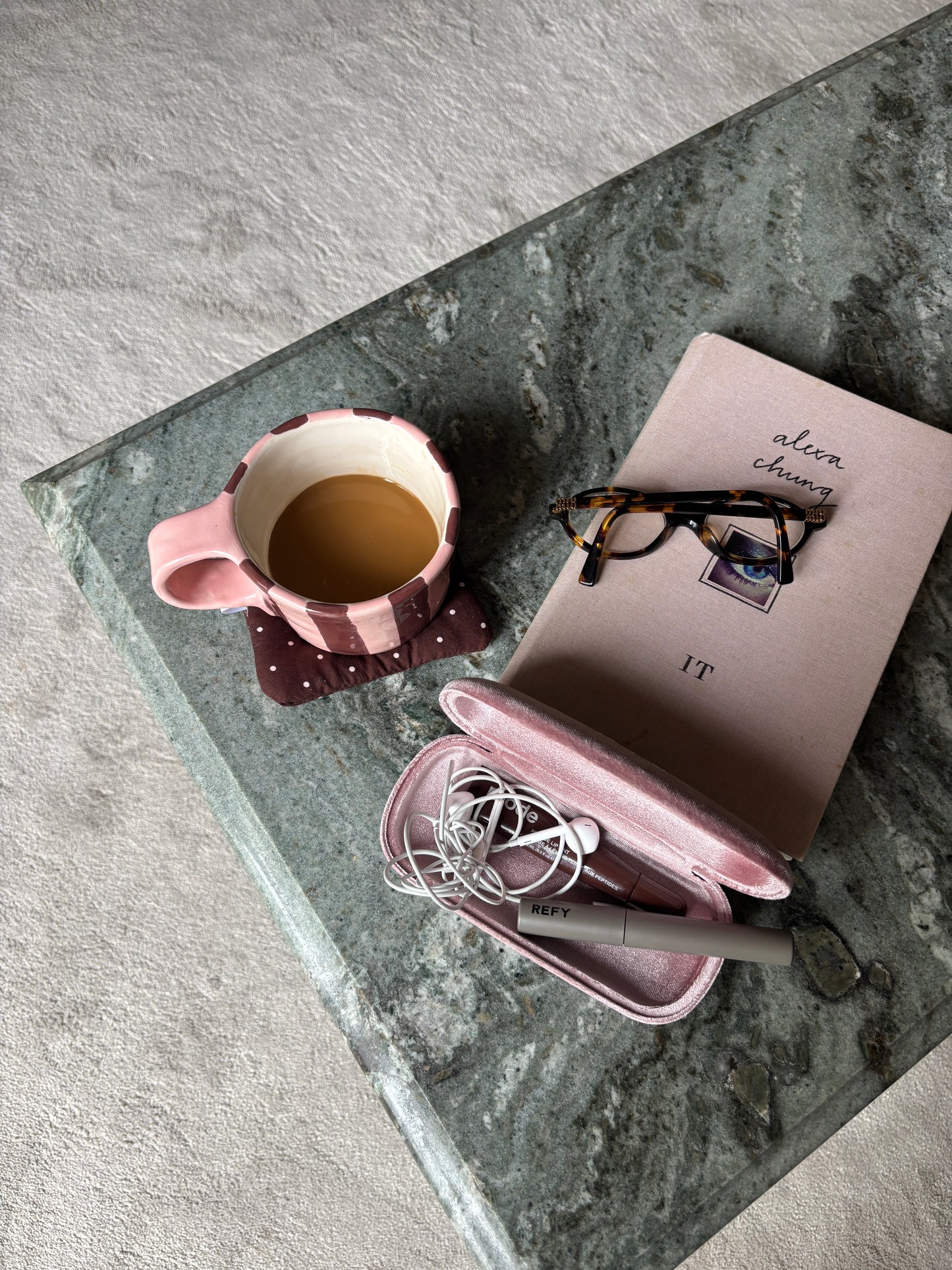 Polka Dot Coaster 🤎