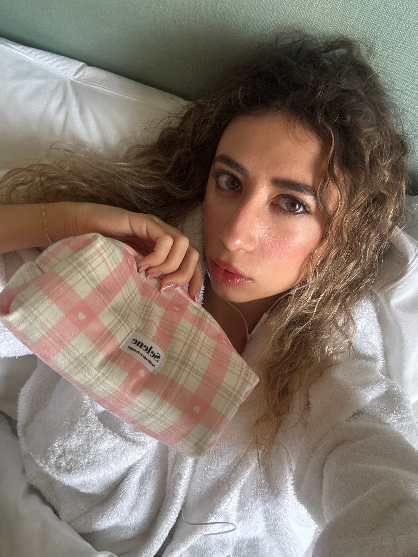 جلد مدبوغ فالنتين كاروهات 💗💚 صغير