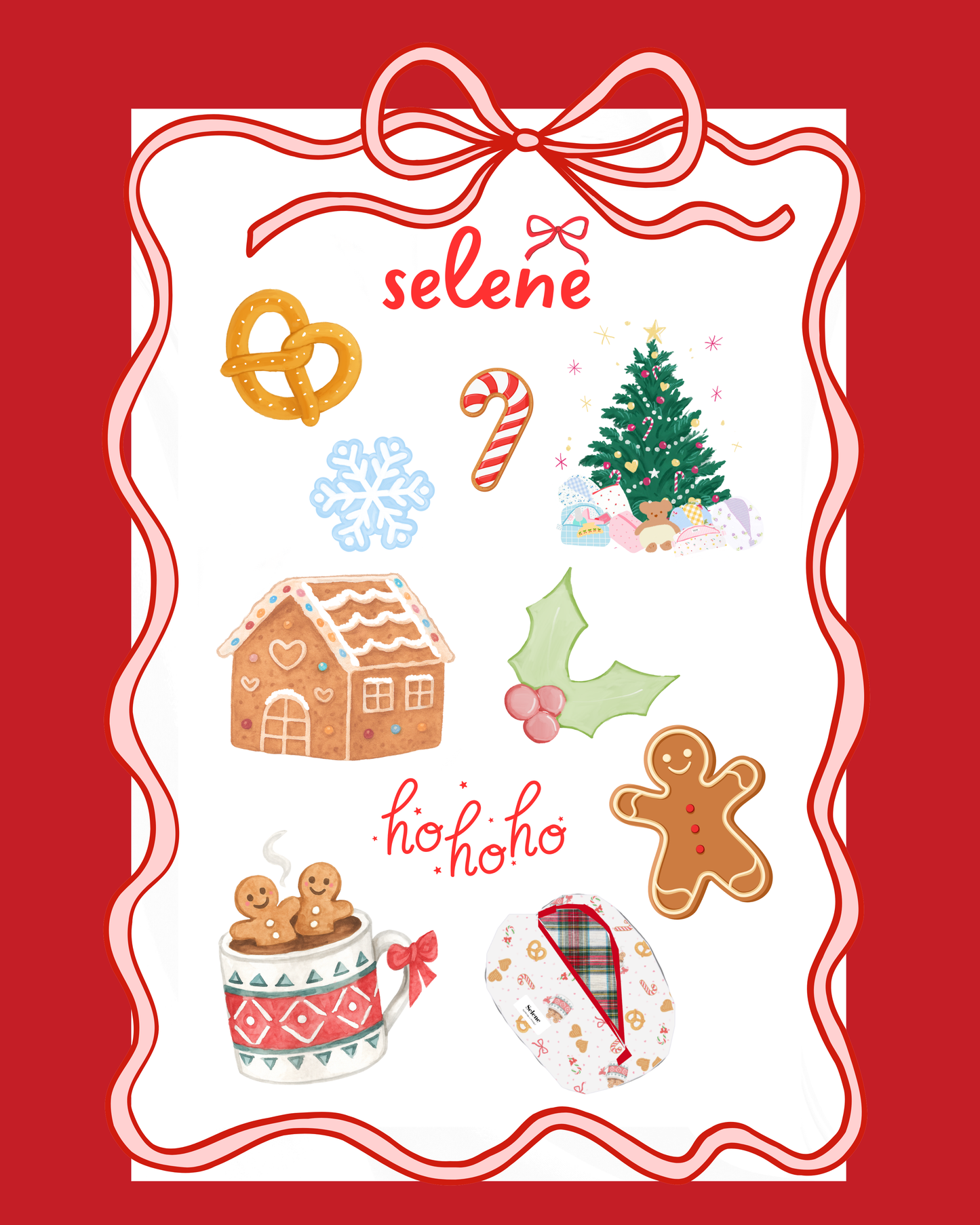 Christmassy Stickers Sheet ♥️🎄